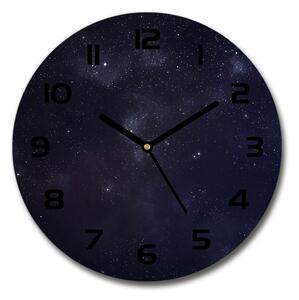 Sklenené hodiny okrúhle Hviezdokopy pl_zso_30_f_90324479