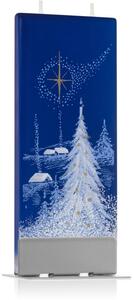 Flatyz Holiday Christmas Night with a Star dekoratívna sviečka 6x15 cm