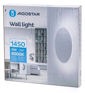 Aigostar - LED nástenné svietidlo LED/12W/230V 6500K 25 cm biela