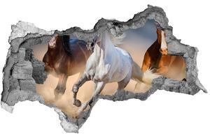 Diera 3D fototapeta nálepka Kone v púšti nd-b-114734270