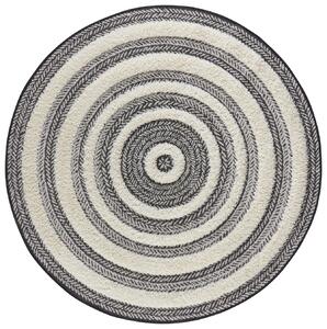Mint Rugs - Hanse Home koberce Kusový koberec Handira 103914 Grey / Cream - 160x160 (priemer) kruh cm