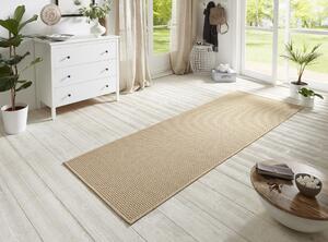 BT Carpet - Hanse Home koberce Behúň Nature 104271 Beige – na von aj na doma - 80x150 cm