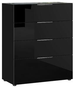 KOMODA, čierna, 83/102/42 cm Premium Living - Komody