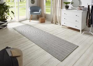 BT Carpet - Hanse Home koberce Behúň Nature 104268 Grey – na von aj na doma - 80x150 cm