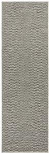 BT Carpet - Hanse Home koberce Behúň Nature 104269 Grey / Anthracite – na von aj na doma - 80x150 cm