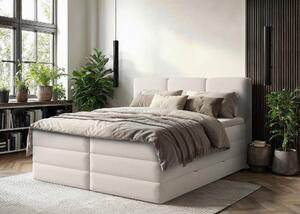BOXSPRINGOVÁ POSTEĽ, 180/200 cm, biela MID.YOU - Online Only spálne, Online Only