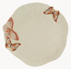 Keramické servírovacie taniere Cloudy Butterflies, 2 ks