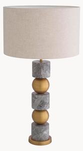 Mramorová stolová lampa Levy