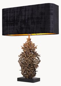 Stolová lampa na mramorovom podstavci Corallo