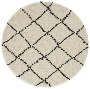 Mint Rugs - Hanse Home koberce Kusový koberec Allure 102753 Cream/Black kruh - 120x120 (priemer) kruh cm