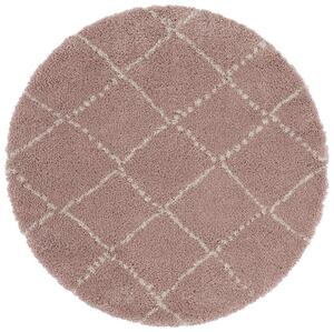 Mint Rugs - Hanse Home koberce Kusový koberec Allure 102750 Rose / Cream - 160x160 (priemer) kruh cm