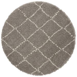 Mint Rugs - Hanse Home koberce Kusový koberec Allure 102752 Grey / Cream - 120x120 (priemer) kruh cm