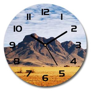 Sklenené hodiny okrúhle Namíbie skaly pl_zso_30_f_5022604