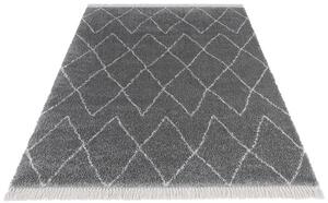 Mint Rugs - Hanse Home koberce Kusový koberec Desire 104401 Dark Grey / Cream - 80x150 cm