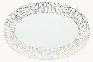Porcelánový oválny servírovací tanier TAC