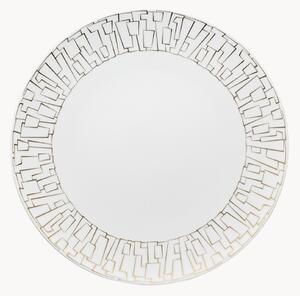 Porcelánové plytké taniere TAC, 6 ks