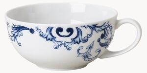Šálky na čaj z porcelánu True Blue, 6 ks