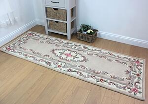 Flair Rugs koberce Ručne všívaný kusový koberec Lotus premium Fawn - 67x210 cm