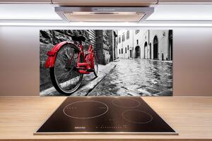 Panel do kuchyne Červené koleso pl-pksh-100x50-f-95275197