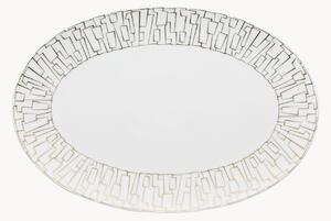 Porcelánový oválny servírovací tanier TAC