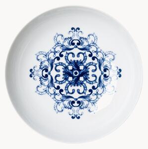 Porcelánové hlboké taniere True Blue, 6 ks