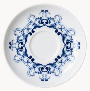 Porcelánové podšálky True Blue, 6 ks
