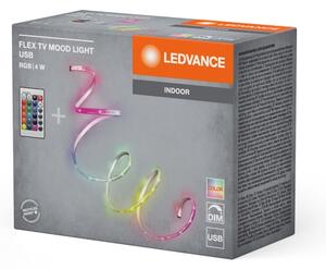 Ledvance - LED RGB stmievateľný pásik FLEX TV MOOD 1m LED/4W/5V + diaľkový ovládač