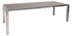 Stern Rozkladací jedálenský stôl U-Bracket, Stern, obdĺžnikový 174-214/254x90x75 cm, rám nerezová oceľ, doska HPL farba podľa vzorkovníka
