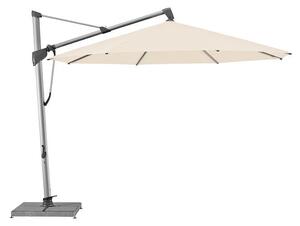 Glatz Bočný slnečník Sombrano S+, Glatz, okrúhly 350 cm (3,5 m), hliníkový rám antracitový (anthracite), poťah polyester 220 g/m2 farba sivá