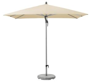 Glatz Profesionálny slnečník Fortino, Glatz, štvorcový 240x240 cm (2,4x2,4 m), natur, rám eloxovaný hliník, poťah polyester 220 g/m2