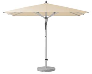 Glatz Profesionálny slnečník Fortero, Glatz, štvorcový 250x250 cm (2,5x2,5 m), natur, rám eloxovaný hliník, poťah polyester 220 g/m2