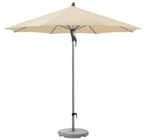 Glatz Profesionálny slnečník Fortino Riviera, Glatz, okrúhly 250 cm (2 m), rám eloxovaný hliník, poťah polyester 220 g/m2 farba off white