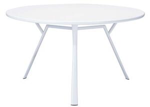 Fast Dining table Radice Quadra, Fast, round 130x74 cm, aluminum color according to the sample chart