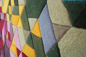 Flair Rugs koberce Ručne všívaný kusový koberec Illusion Kingston Multi - 120x170 cm