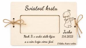 Darčeková obálka ku krstu – anjelik