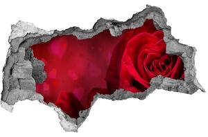 Samolepiaca diera Červená ruža srdce nd-b-75608886