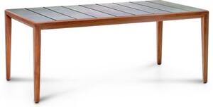 Roda Jedálenský stôl Teka, Roda, obdĺžnikový 182x102x74 cm, rám teak, doska keramika dekor podľa vzorkovníka
