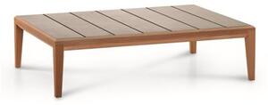 Roda Konferenčný stolík Teka, Roda, obdĺžnikový 130x82x30 cm, rám teak, doska keramika dekor podľa vzorkovníka