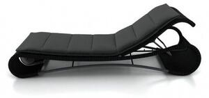 Cane-line Ležadlo Escape, Cane-line, 217x72x28/103 cm, rám kov, výplet umelý ratan farba white grey