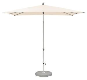 Glatz Slnečník Alu-Smart, Glatz, štvorcový 240x240 cm (2,4x2,4 m), rám eloxovaný hliník, poťah polyester 220 g/m2 farba ash (sivobéžová)