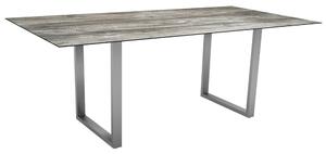 Stern Jedálenský stôl Skid, Stern, obdĺžnikový 200x100x73 cm, rám lakovaný hliník farba podľa vzorkovníka, doska HPL farba podľa vzorkovníka