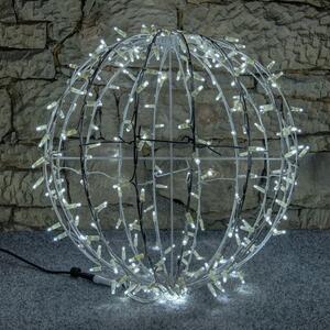 DECOLED LED svetelná guľa ľadovo biela - 60cm