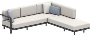 Royal Botania Sedacia zostava Alura Lounge SET 06 A, Royal Botania, 250x245 cm, rám hliník antracit, bez sedákov