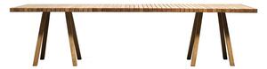 Tribu Teakový jedálenský stôl Vis a Vis, Tribu, obdĺžnikový 300x99x75 cm, rám teak, doska teak