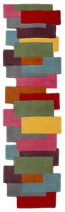 Flair Rugs koberce AKCIA: 66x300 cm Ručne všívaný behúň Abstract Collage Multi - 66x300 cm