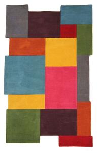 Flair Rugs koberce AKCIA: 66x300 cm Ručne všívaný kusový koberec Abstract Collage Multi - 66x300 cm
