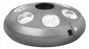Glatz Svetlo na slnečník, Glatz Osyrion, 6 LED svetiel, pre tyče 30-50 mm, vrátane akumulátora a nabíjania, cena platí pri kúpe spolu so slnečníkom Glatz
