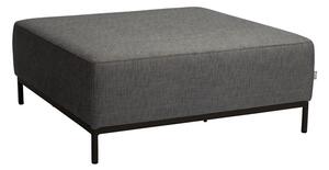 Stern Taburet Taavi, Stern, 99x99x40 cm, rám lakovaný hliník čierny (black matt), rýchloschnúca výplň, vonkajšia látka silk black