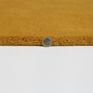 Flair Rugs koberce Ručne všívaný kusový koberec Abstract Collage Ochre / Natural - 90x150 cm