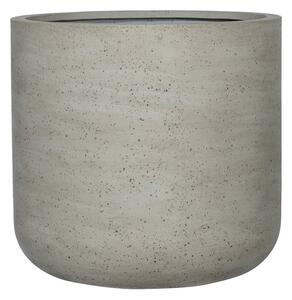 Pottery Pots Vonkajší kvetináč okrúhly Jumbo Charlie S, Beige Washed (farba svetlobéžová), kolekcia Urban, materiál Ficonstone, priemer 73 cm x v 69,5 cm, objem cca 282 l